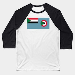 Sudanese Air Force Ensign Baseball T-Shirt